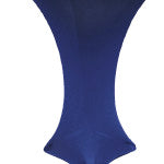 Navy Blue Spandex Table Cover