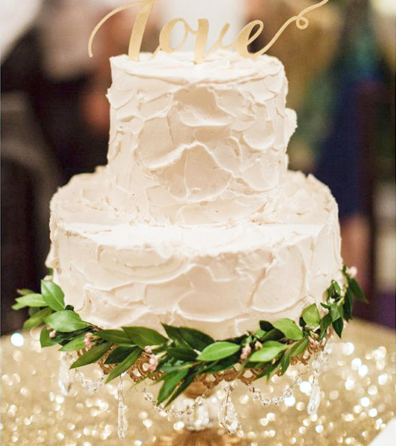 wedding decor trends textured buttercream cakes