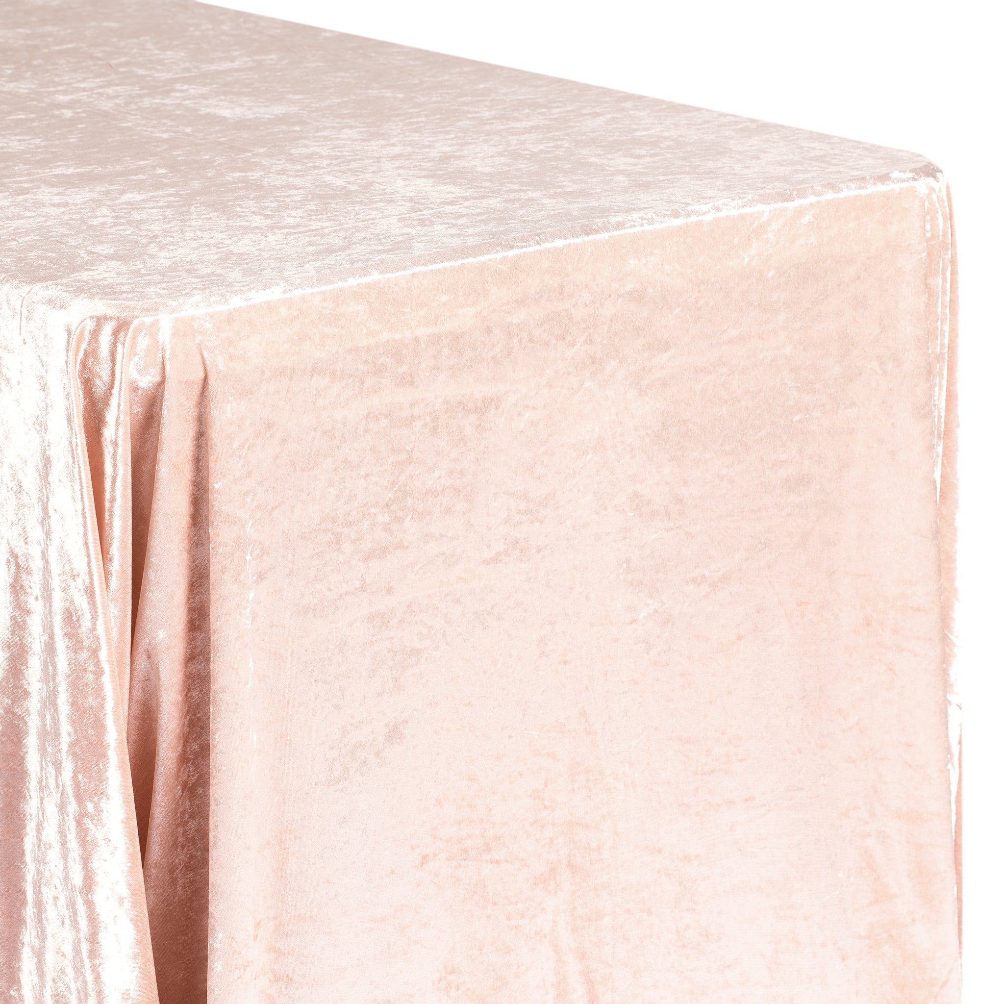 rose gold rectangle table cloth