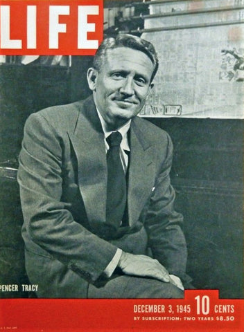 Spencer Tracy - Life Mag 1945 Cover