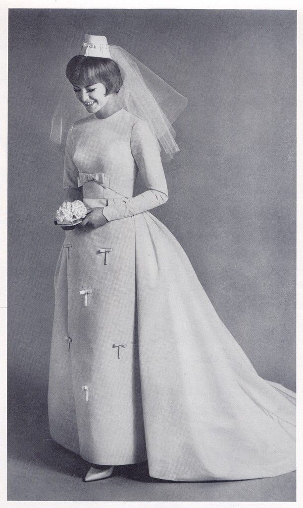1963 wedding dress