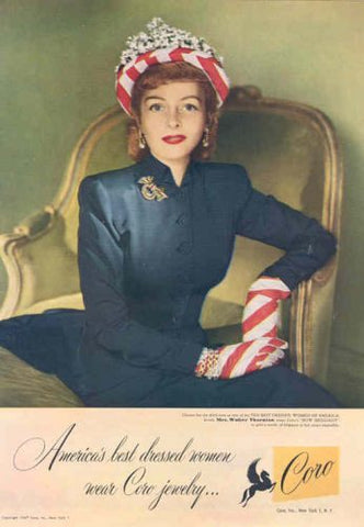 America's Best Dressed in the 1940s.