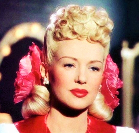 Betty Grable in the 1940s