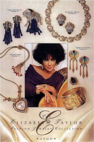 Liz Taylor, 1980s Ad