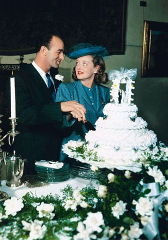 Bette Davis, 1945 wedding