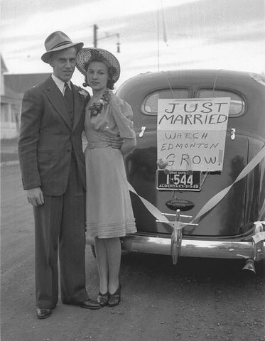 Calgary Couple Married in the 1940s