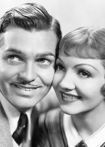 Clark Gable and Claudette Colbert - It Happened one night