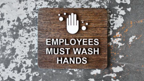 how to prevent coronavirus in the workplace by washing hands