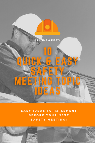 safety meeting topics