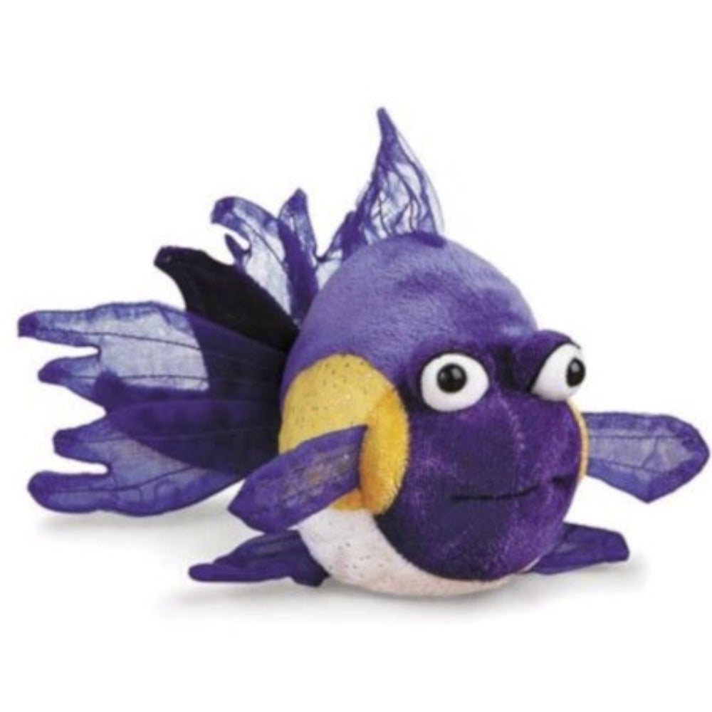 Webkinz Lil Kinz Purple Goldfish  New and Unused w Tag  HS512 w Webkinz Gift Bag 