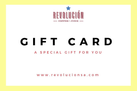 Revolucion Coffee + Juice Gift Card 