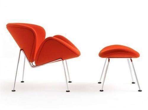 Pierre Paulin Orange Chair by | B2H