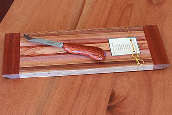 Photo of Tubb Cheeseboard with Sheoak Cheese Knife combo