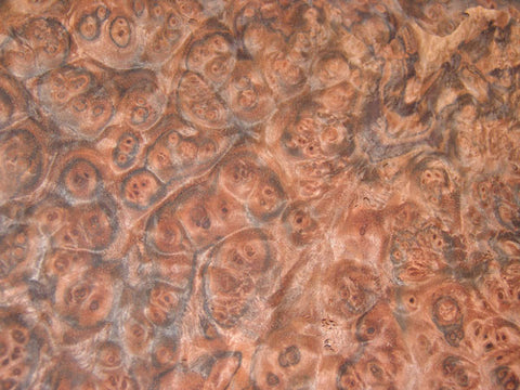 Closeup of Burl Wood Pattern