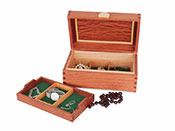 Dovetail 2 Layer Jewellery Box with She-Oak Lid