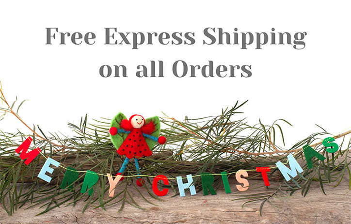 Free Express Shipping on all Orders