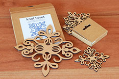 Gift Bundle: Knot Trivet & Matching Coasters