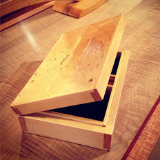 Photo of Huon pine two layer jewellery box