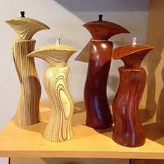 Photo of Sculptured Ply Salt and Pepper Mills
