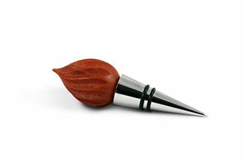 Spiral Jarrah Bottle Stopper