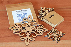 Photo of Knot trivet and matching coasters