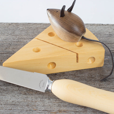 &  Cheese australian knife Cheese Rest Pine Woodwork  cheese Australian  Huon with Mouse Knife