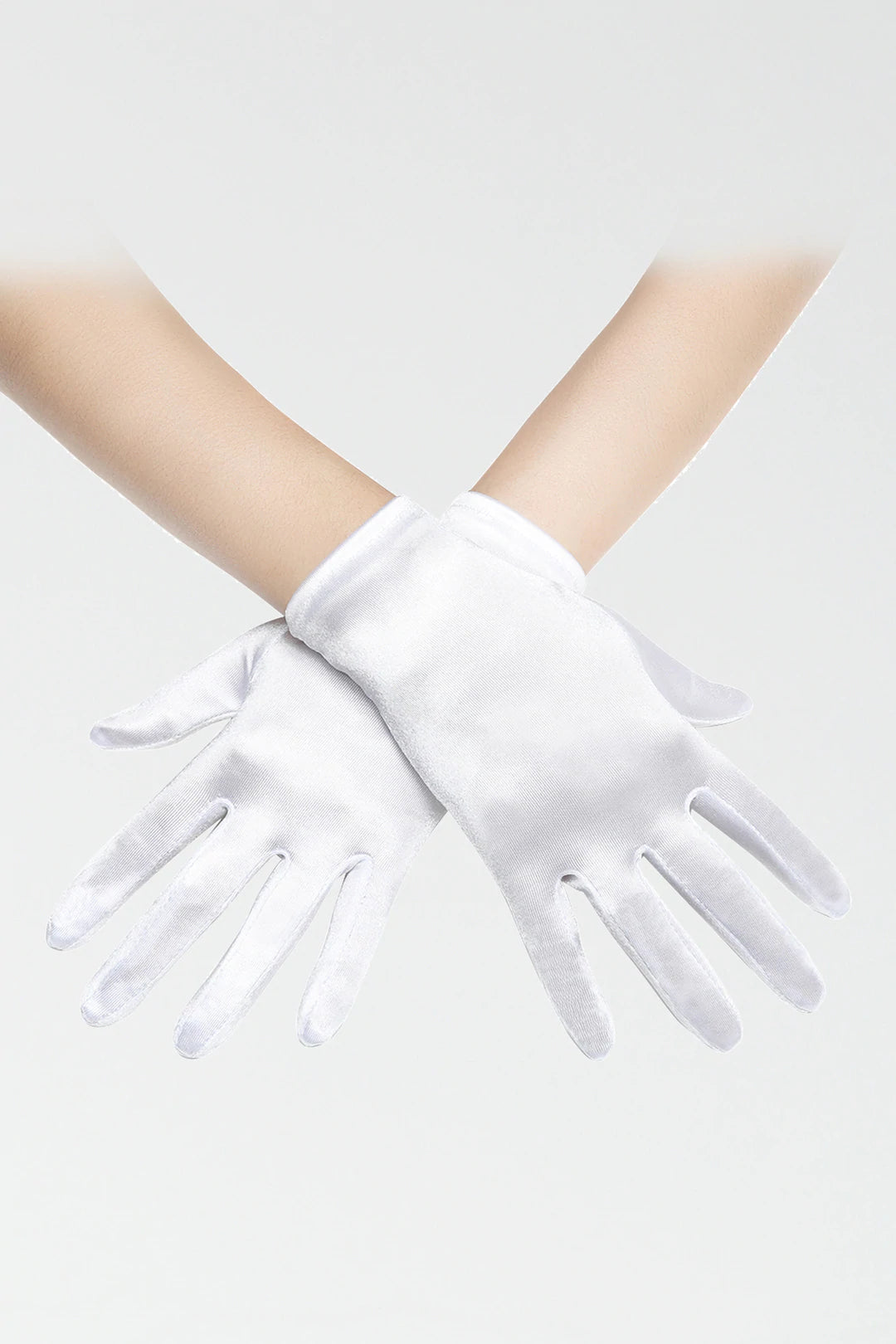 Short Satin Gloves