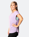 ** CLEARANCE ** Breastfeeding Top - Luxe Tee Lavender