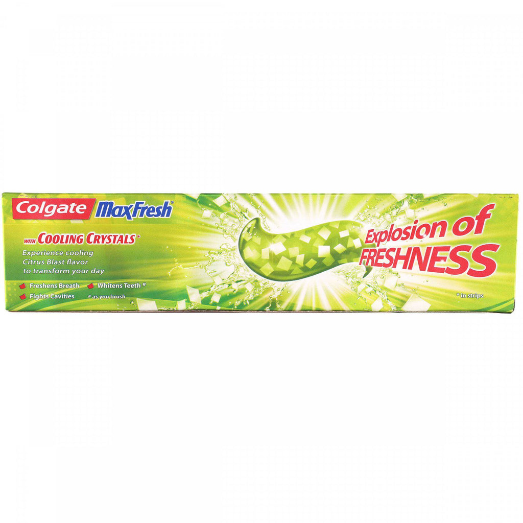 colgate max fresh citrus blast