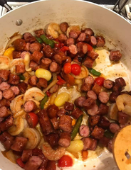 Sausage Shrimp & Grits