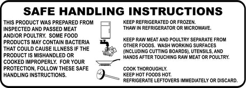 Safe Handling Instructions