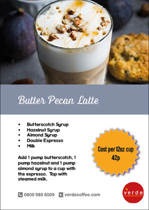 Butter Pecan Latte