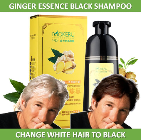 Mokeru Ginger Essence Black Shampoo
