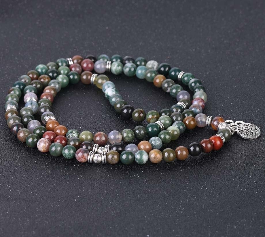 indian agate necklace