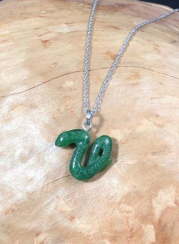 jade charm necklace