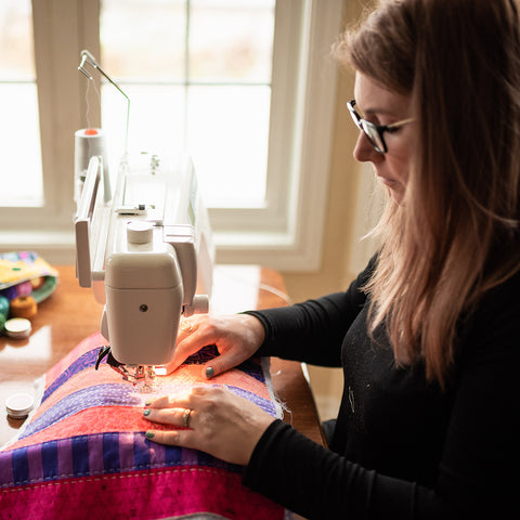 Jenn McMillan owner Sew Fine Thread Gloss
