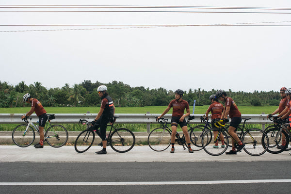 Cyclists from Team Loyola. Photo by Sara Erasmo