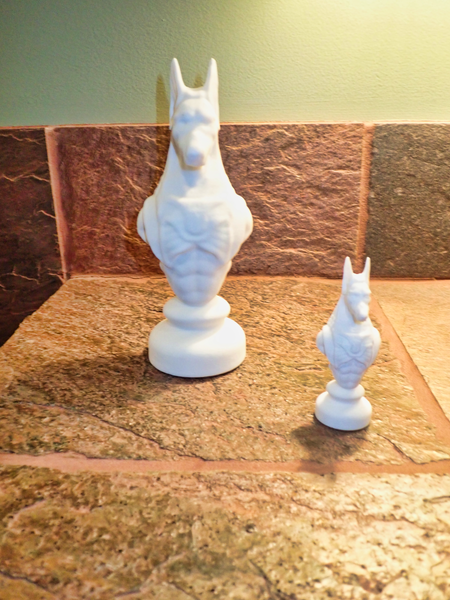 side-by-side comparison of the original object and the scaled object printed
