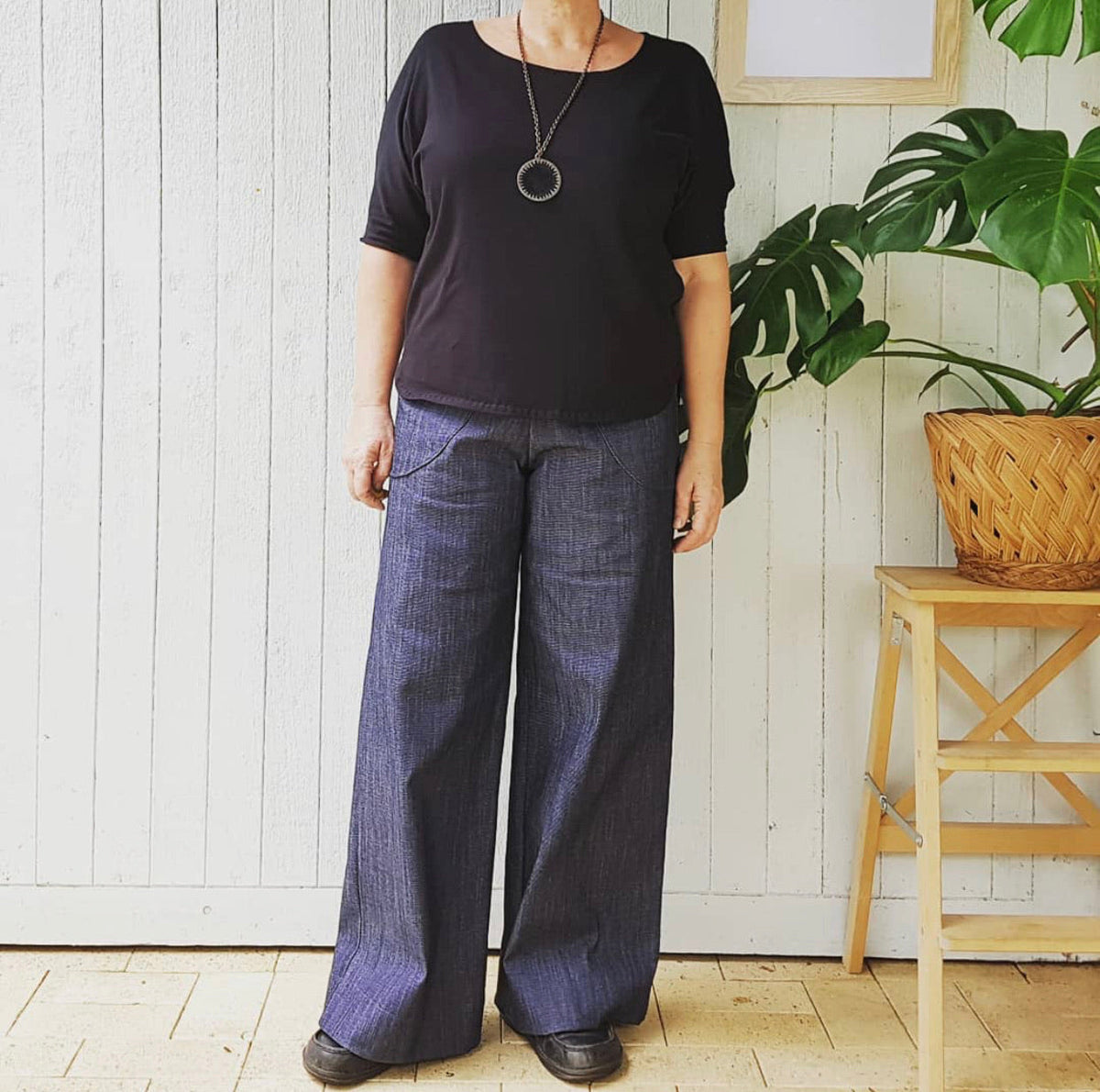 Khoki 20aw S Pants Navy デニム | red-village.com