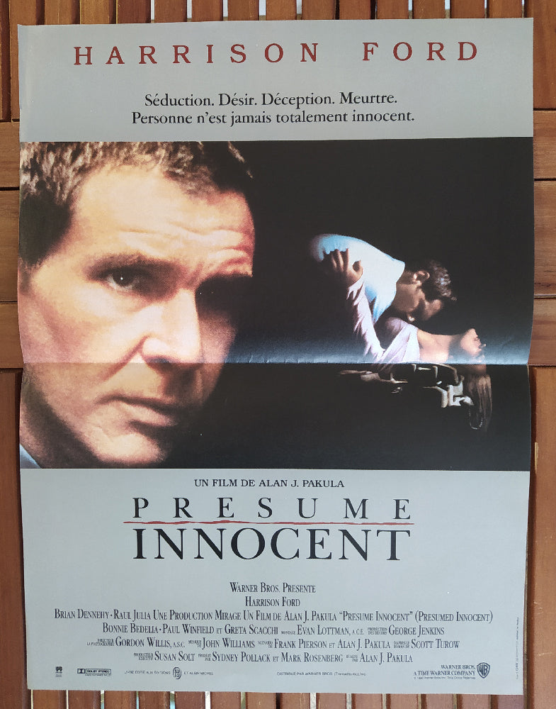 Presumed Innocent Poster La Boutique Carlotta Films