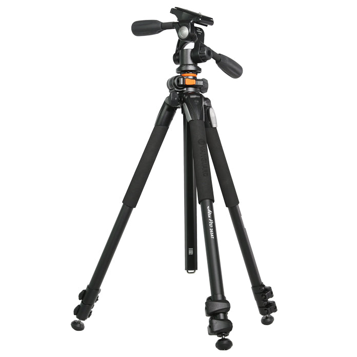 ALTA PRO 263AP Aluminum Tripod with 3-Way Video Pan Head - Rated at  11lbs/5kg