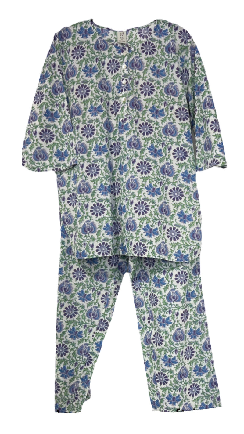 Tinkerbell Ultra Soft 100% Cotton Hand Printed Pyjamas