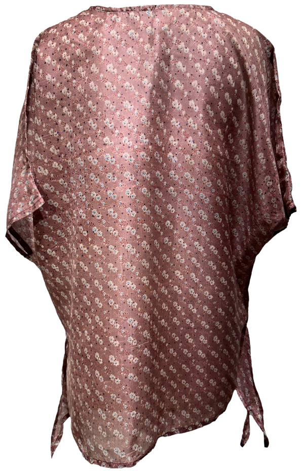 Ellen Thesleff Pure Silk Long Tunic with Side Ties