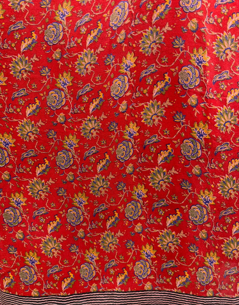 PRC3484 Meinrad Craighead Pure Silk One Shoulder Dress
