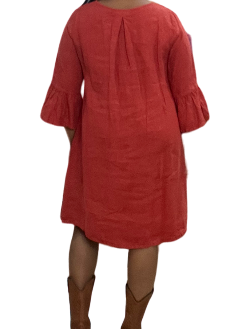 Rambutan Bryn Walker Light Linen Phryne Dress