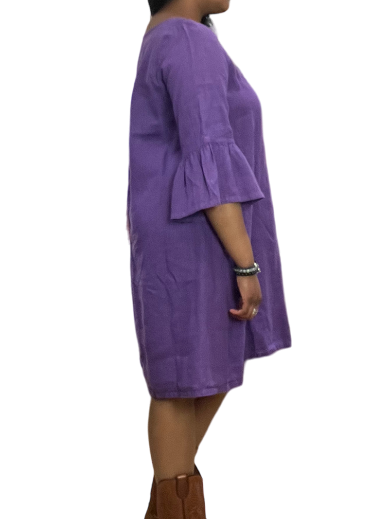 Vervain Bryn Walker Light Linen Phryne Dress