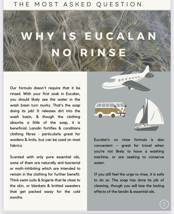 Eucalan Delicate Wash- Naturally Unscented