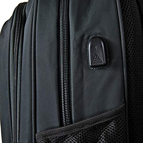 multi pocket laptop backpack