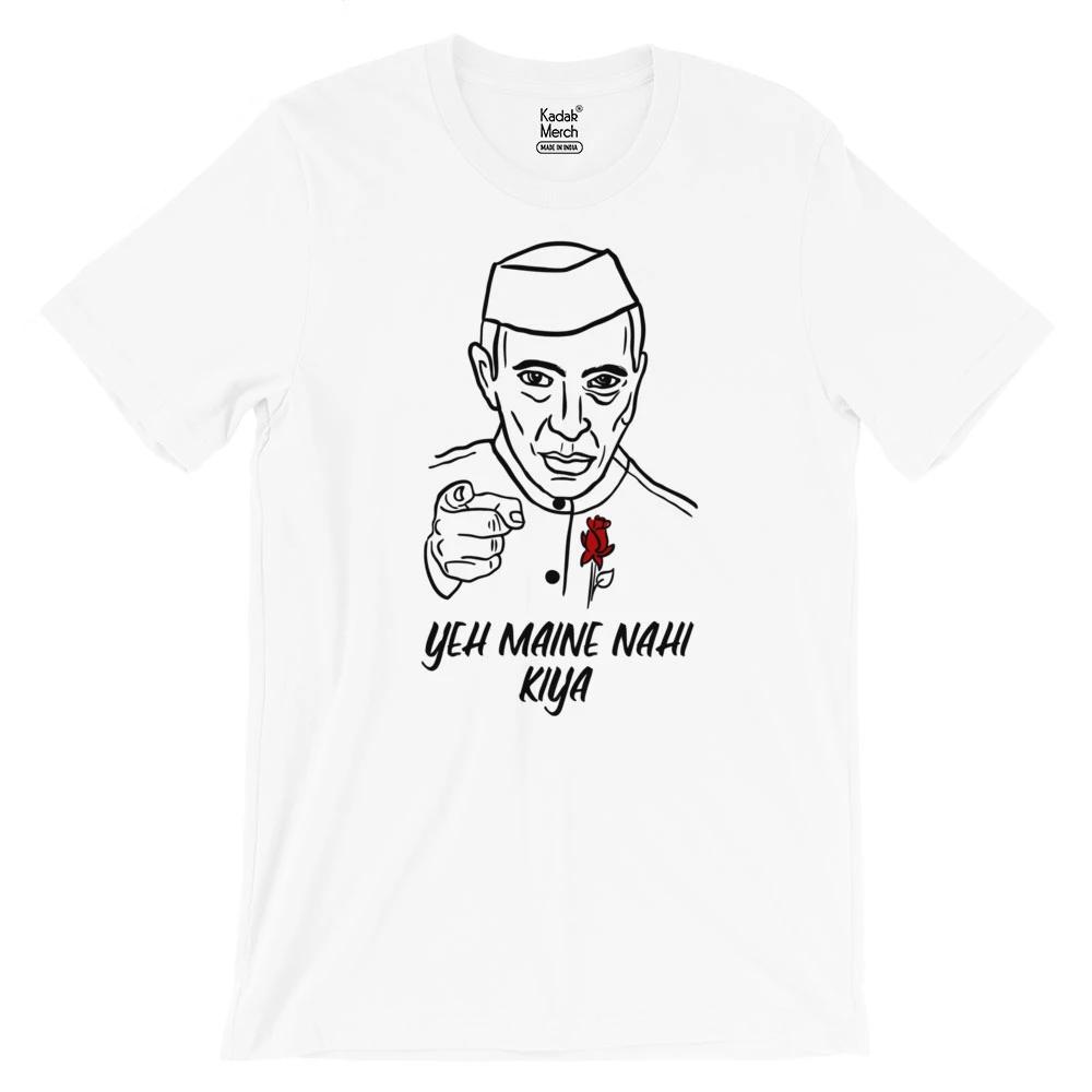 Blame Nehru T-Shirt – KadakMerch