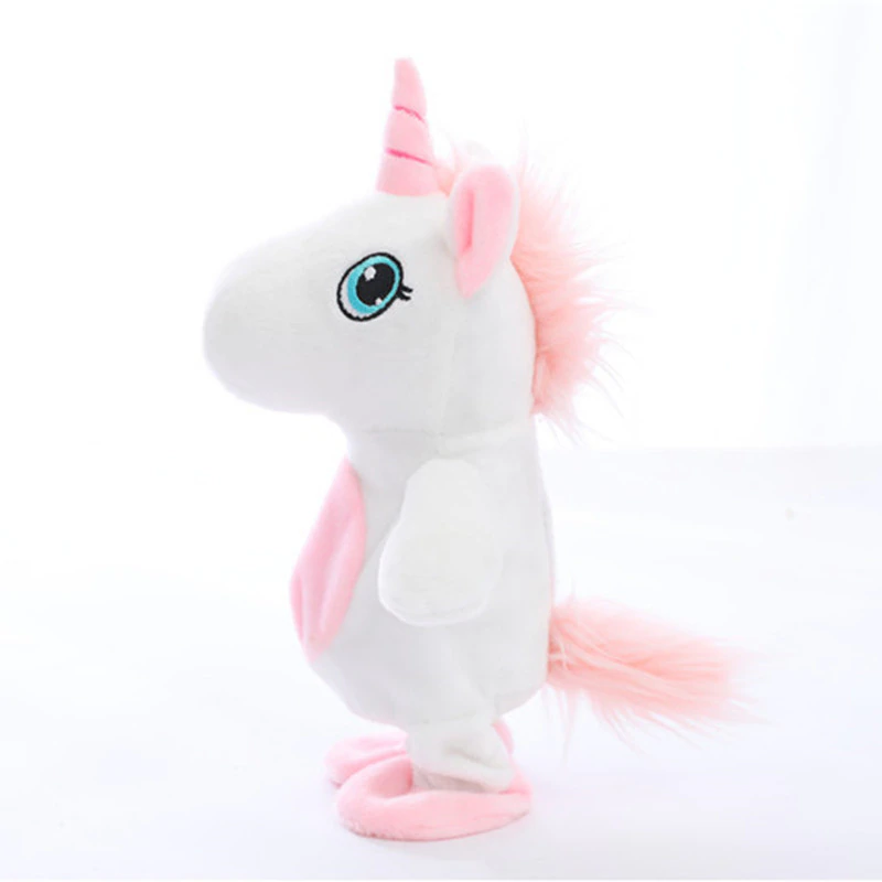 walking talking unicorn toy